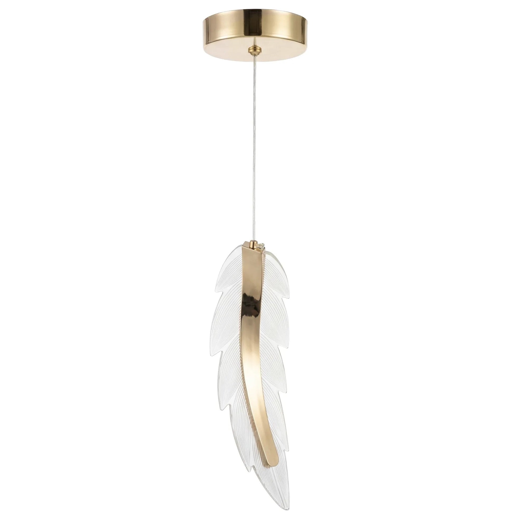 LAMPĂ LED SUSPENDATĂ DE TAVAN G157-CP GOLD  1