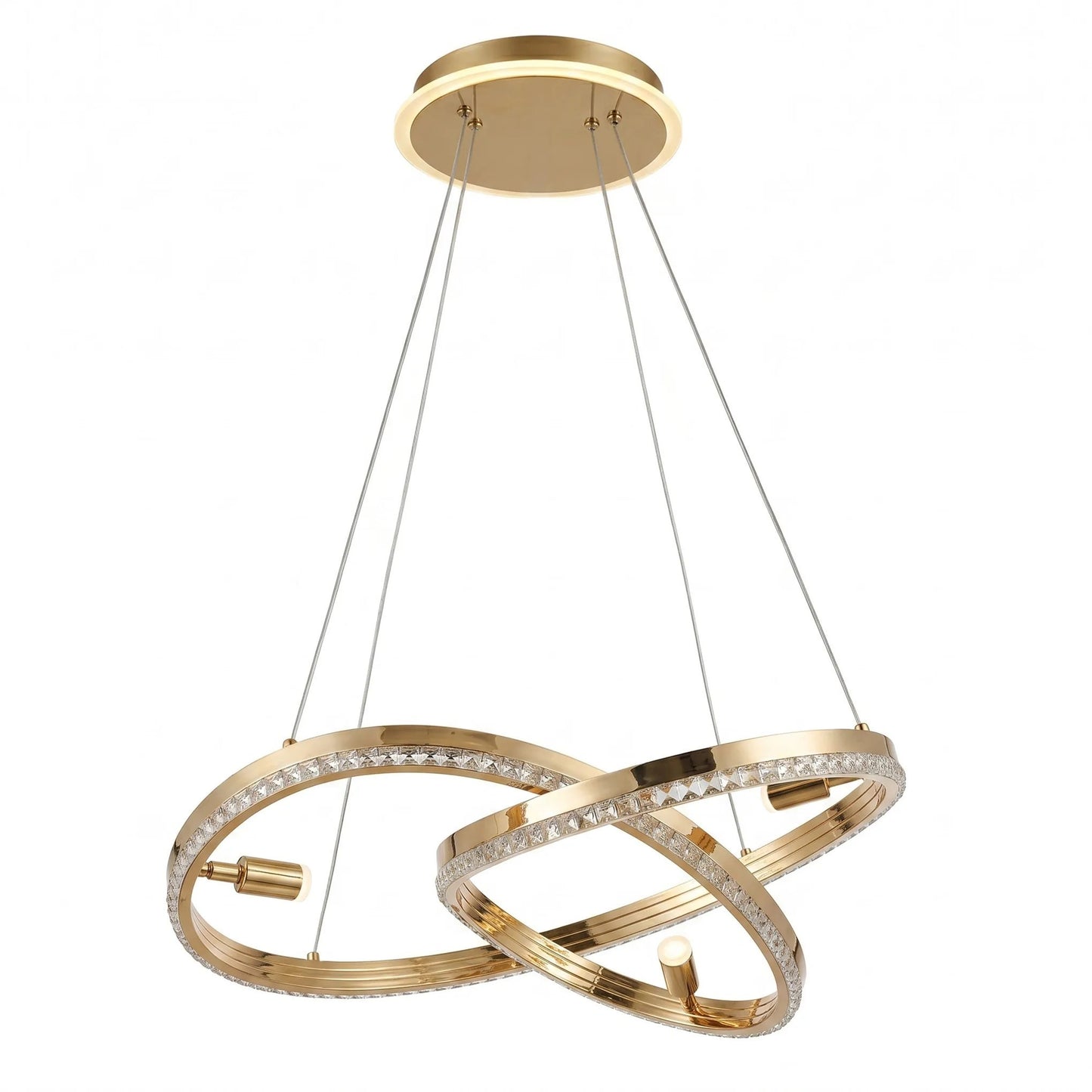 LAMPĂ SUSPENDATĂ DE TAVAN LED G158-CP GOLD  1
