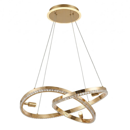 LAMPĂ SUSPENDATĂ DE TAVAN LED G158-CP GOLD  1