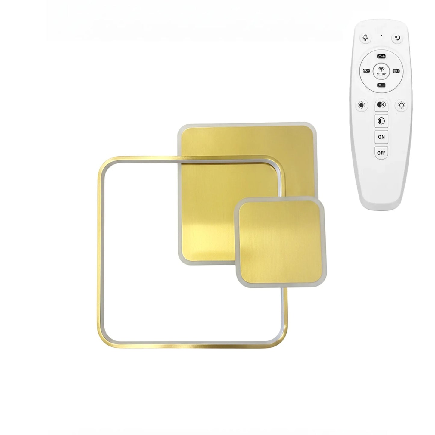 Lampă de tavan APP1714-C Brush Gold LED  1