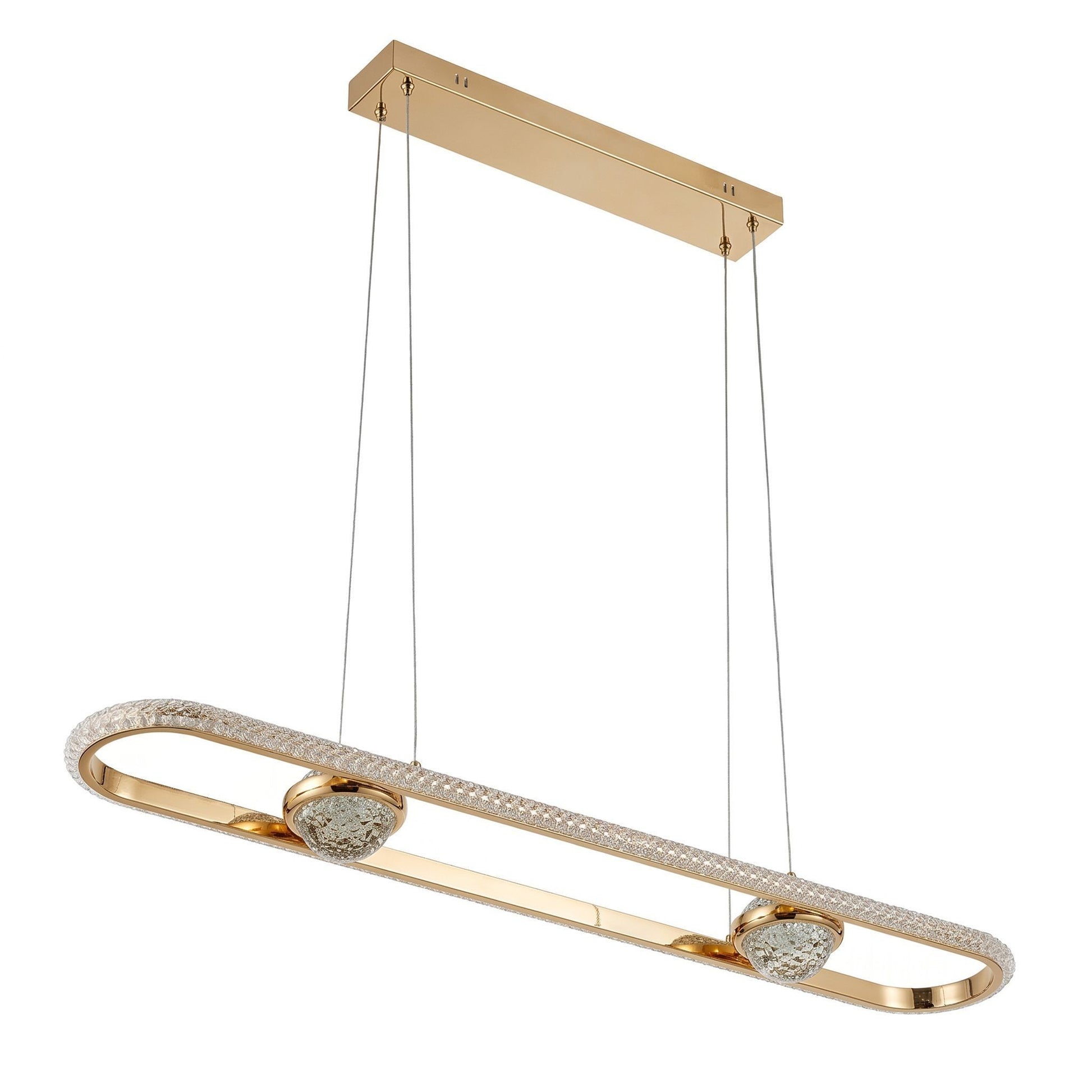 LAMPĂ SUSPENDATĂ DE TAVAN LED G159-CP GOLD  1