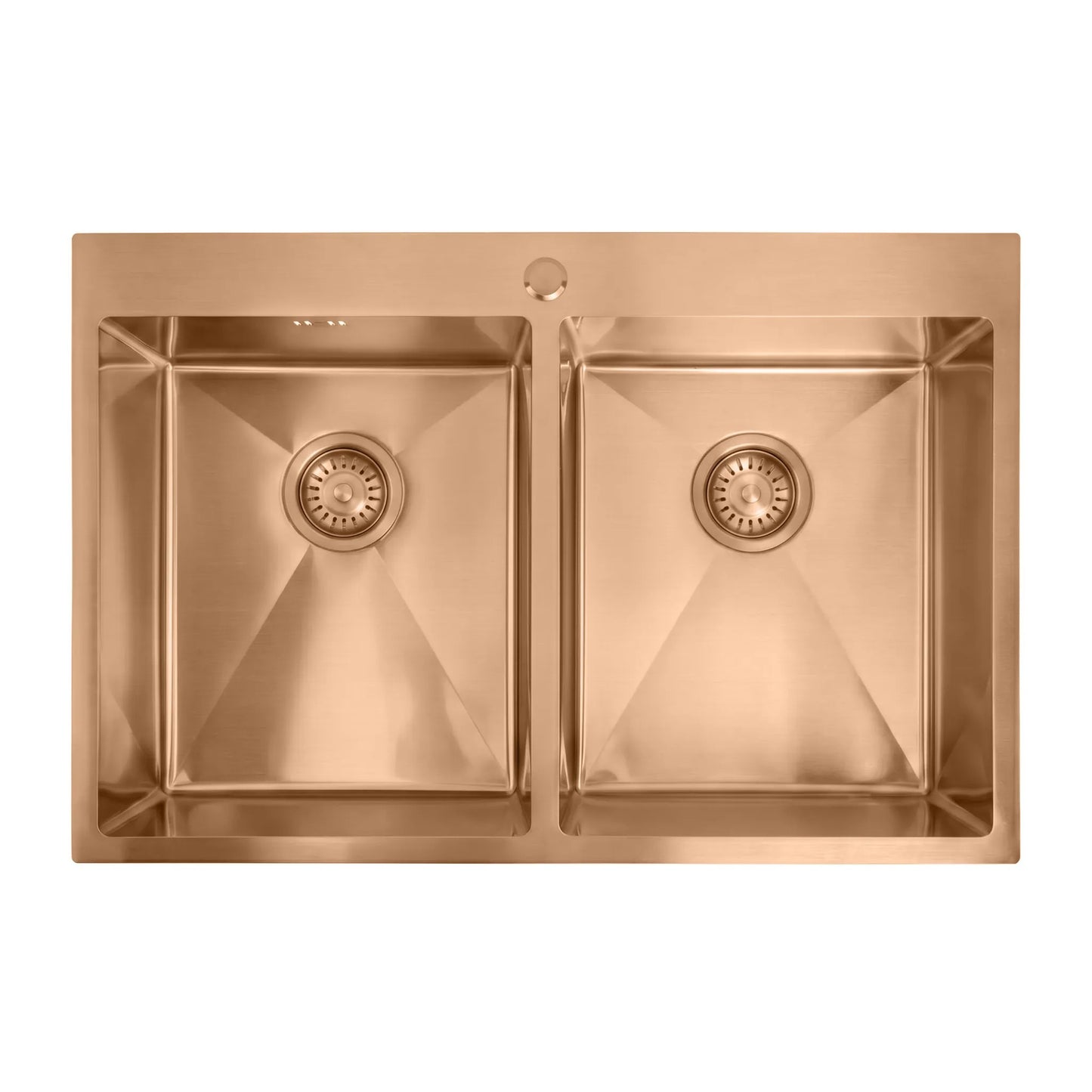 Chiuvetă inox Joel  BRUSH COPPER fără robinet de bucătărie 1