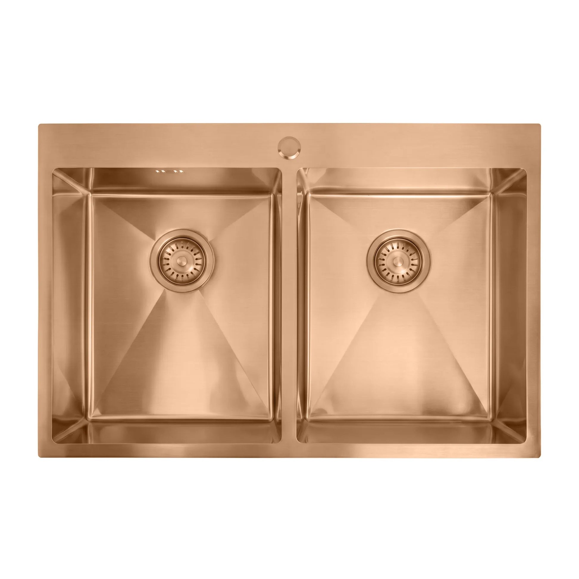 Chiuvetă inox Joel  BRUSH COPPER fără robinet de bucătărie 1