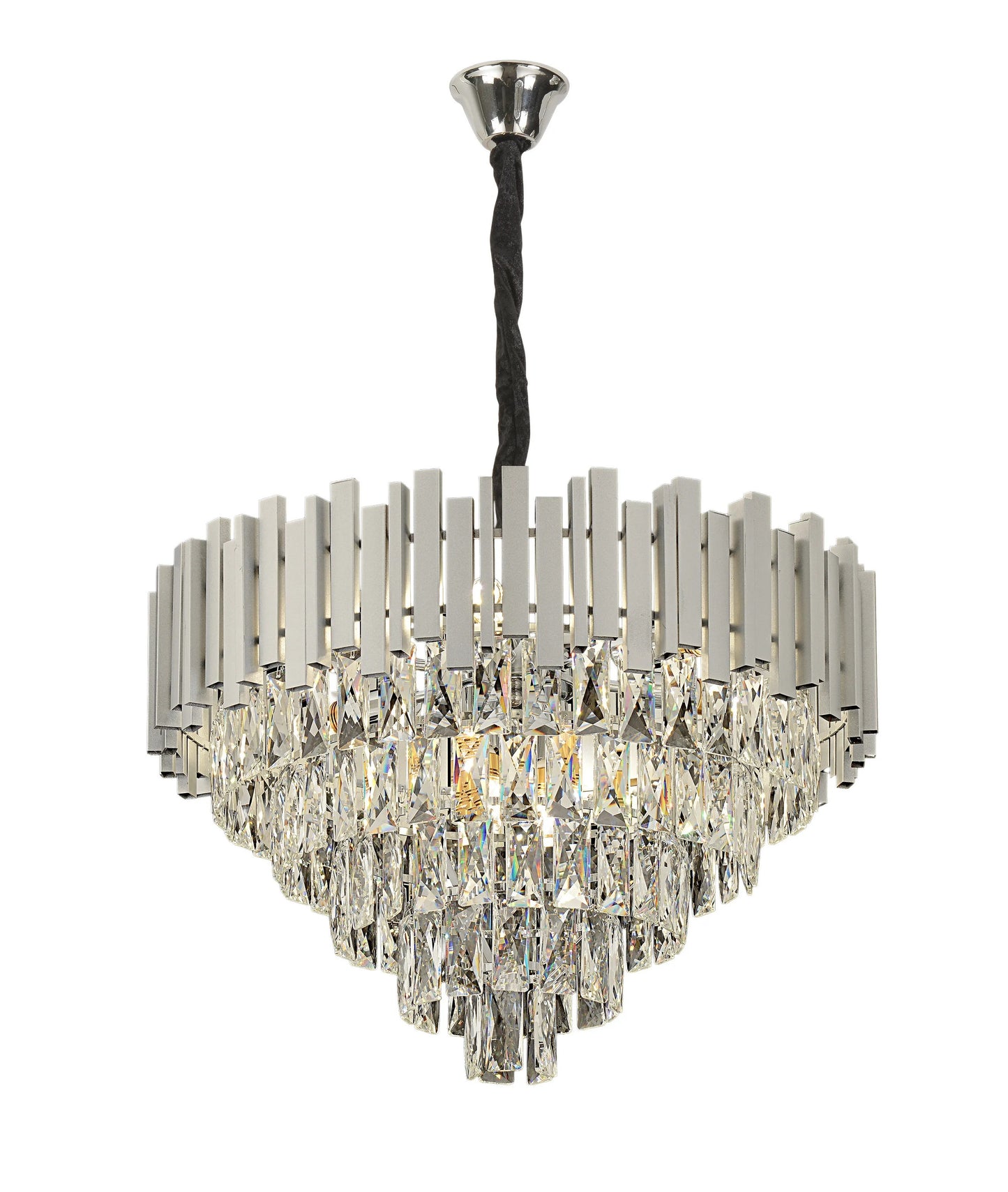 Lampă suspendată Cristal G051-CP 50CM Chrome  1