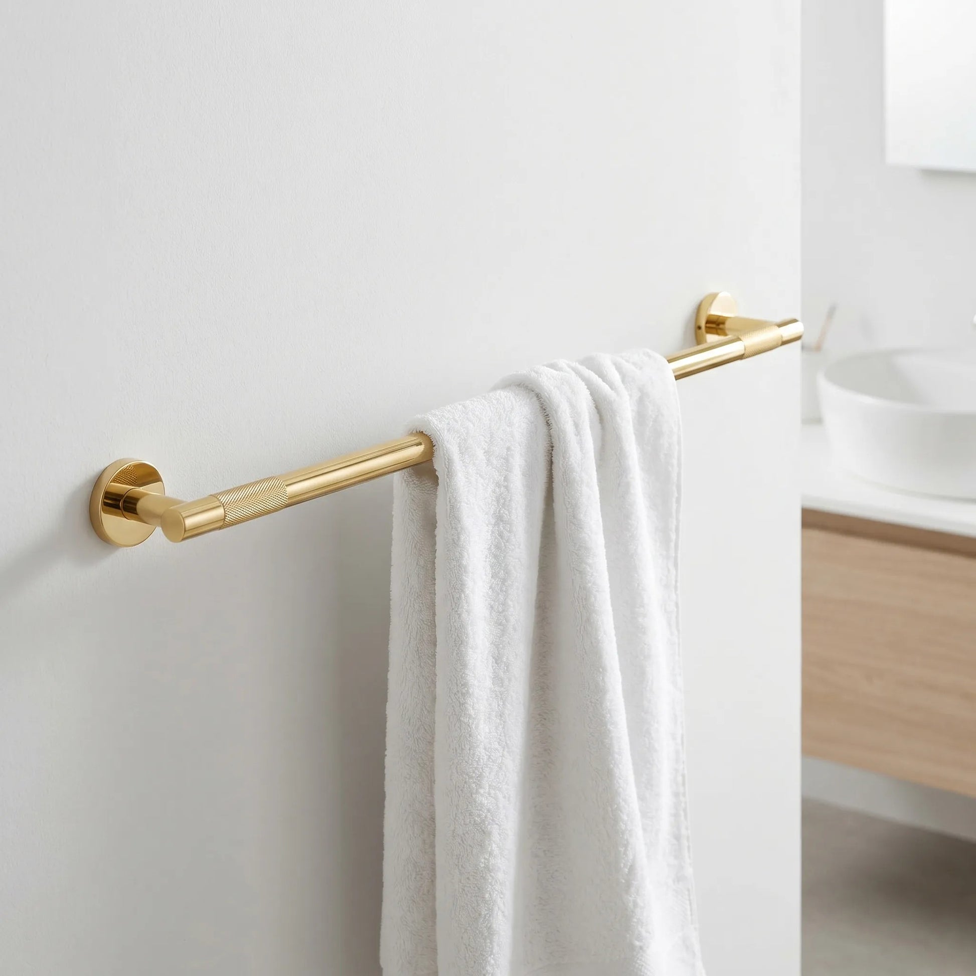 Cuier de baie 6603 Modern Gold  1