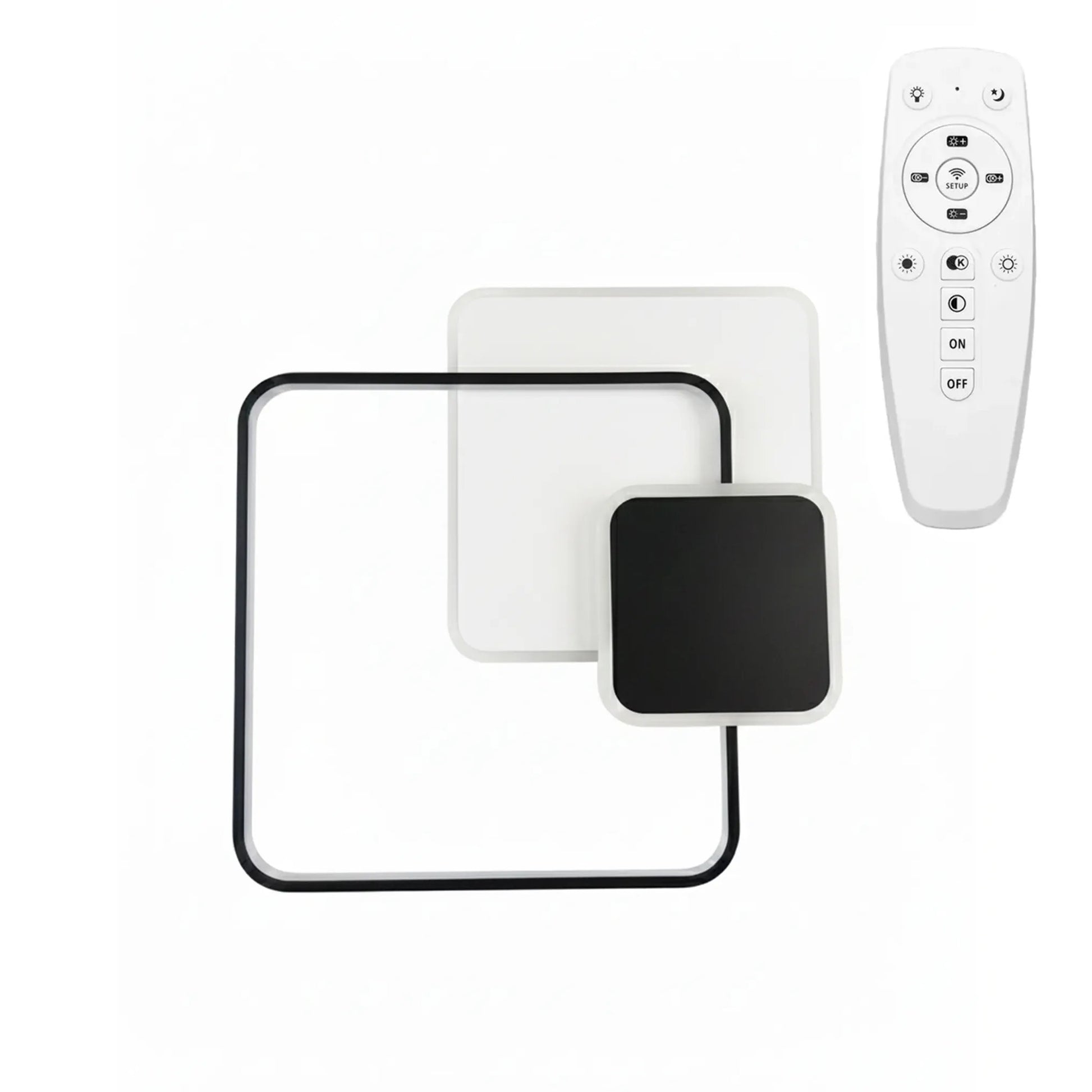 Lampă de tavan APP1712-C BLACK LED  1