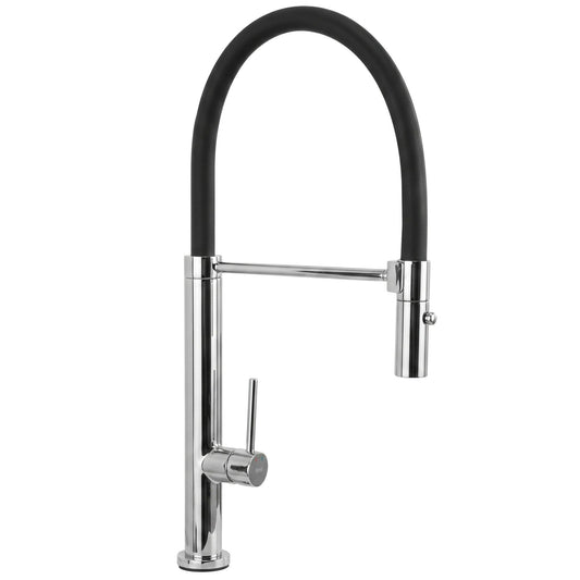 Baterie de bucătărie Rea Viera Auriu Chrome  1