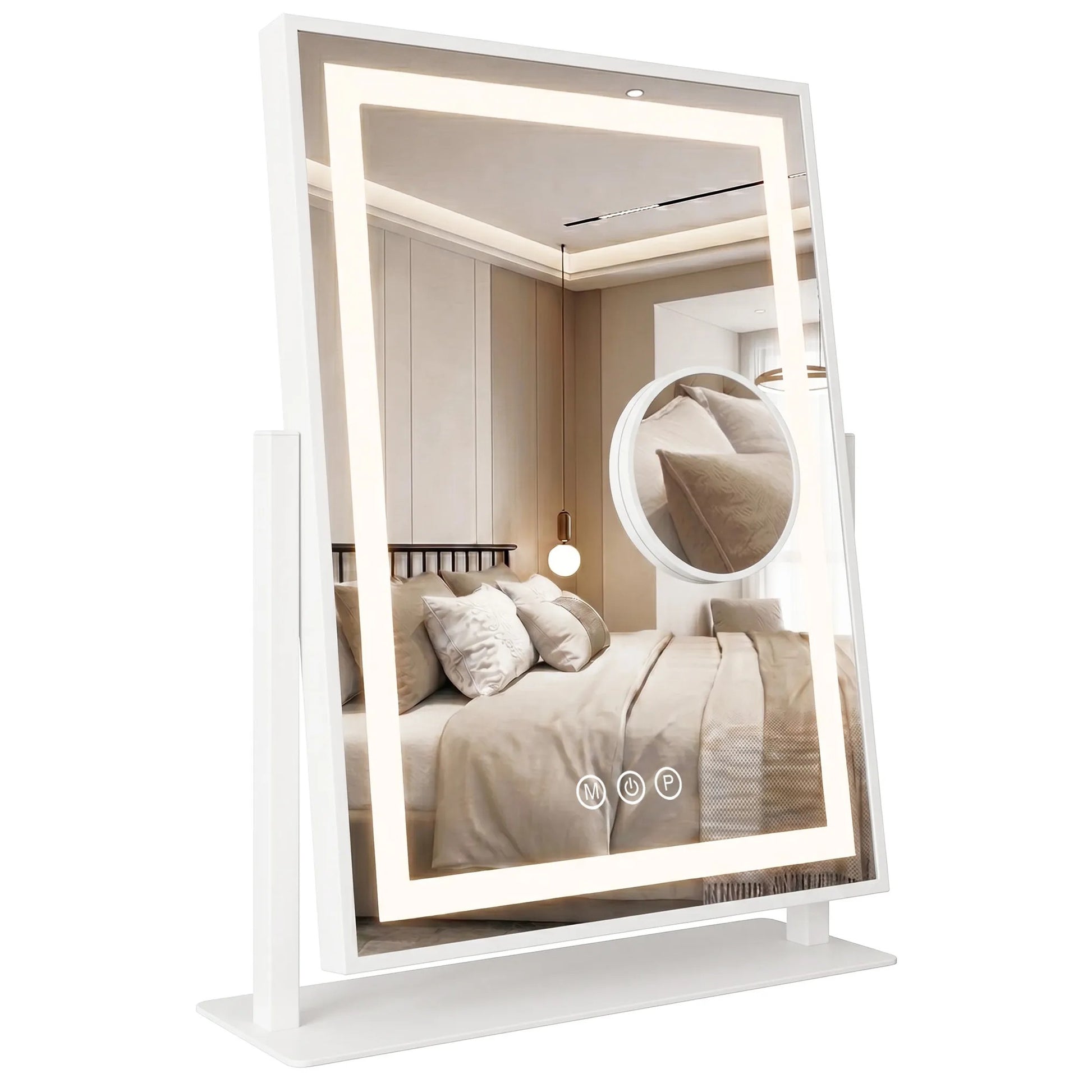 Oglindă LED LUMI White 30x40cm  1