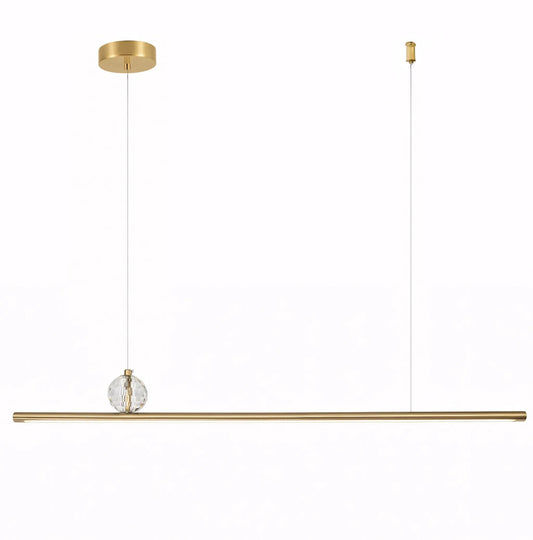 lampă suspendată LED APP1778-CP Brush Gold  1