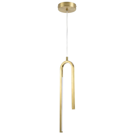 lampă suspendată LED APP1803-CP Brush Gold  1