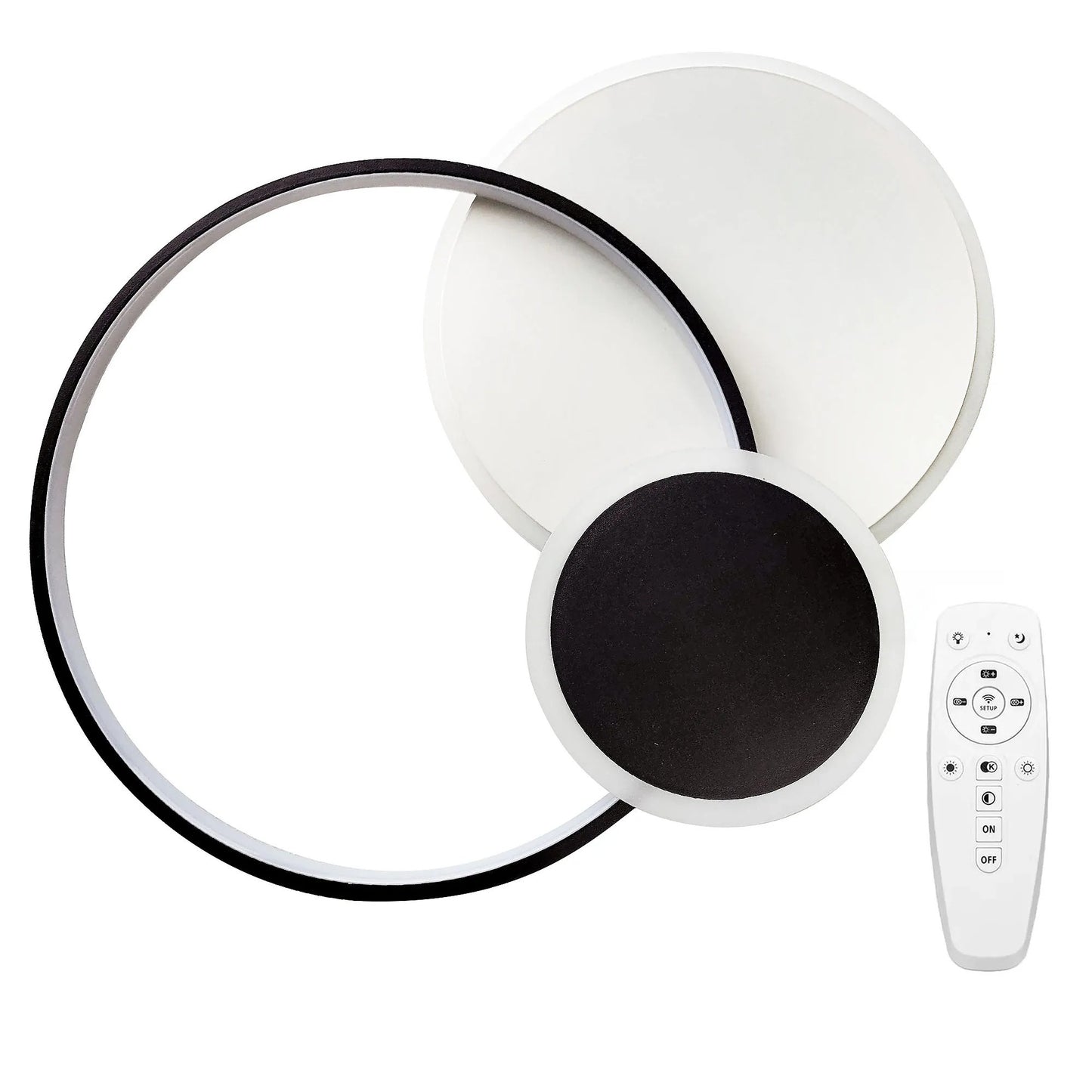 Lampă de tavan APP1709-C Black LED  1