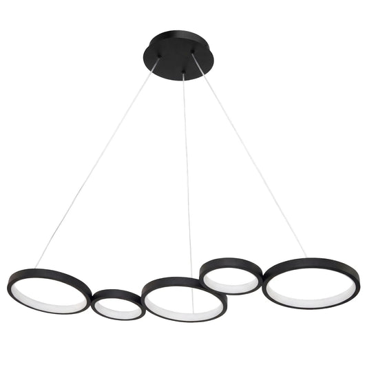 LAMPĂ DE TAVAN SUSPENDATĂ APP1923-CP BLACK  1