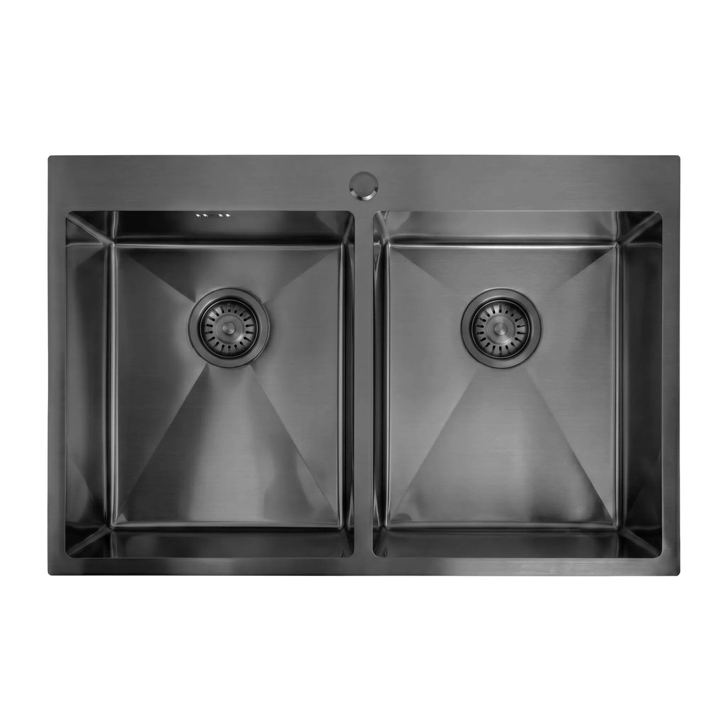 Chiuvetă inox Rea Joel Black fără robinet de bucătărie 1