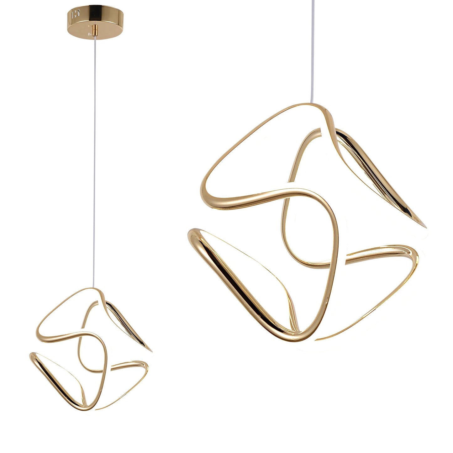 Lampa LED G067-CP GOLD  1