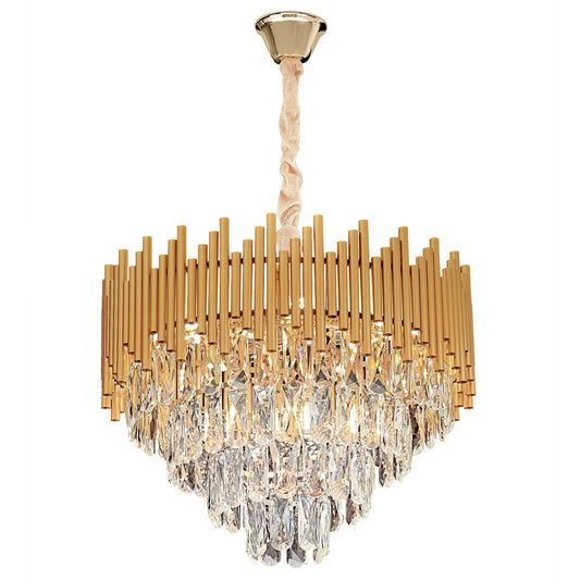 Lampă suspendată Cristal G062-CP 50CM GOLD  1