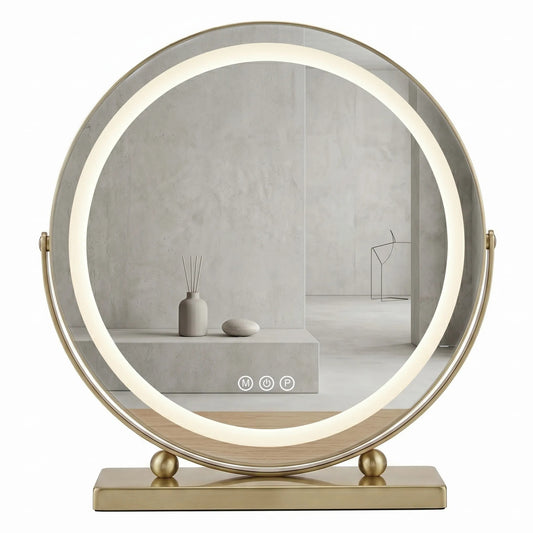 Oglindă LED MAKE-UP L.Gold 50 cm  1