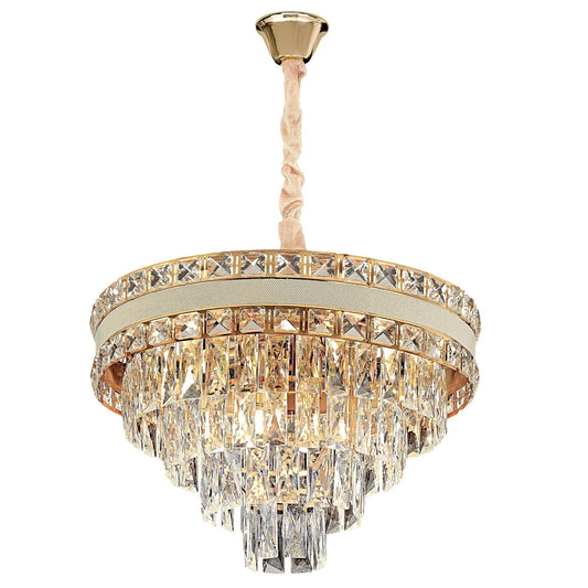 Lampă suspendată Cristal G048-CP 50CM GOLD  1