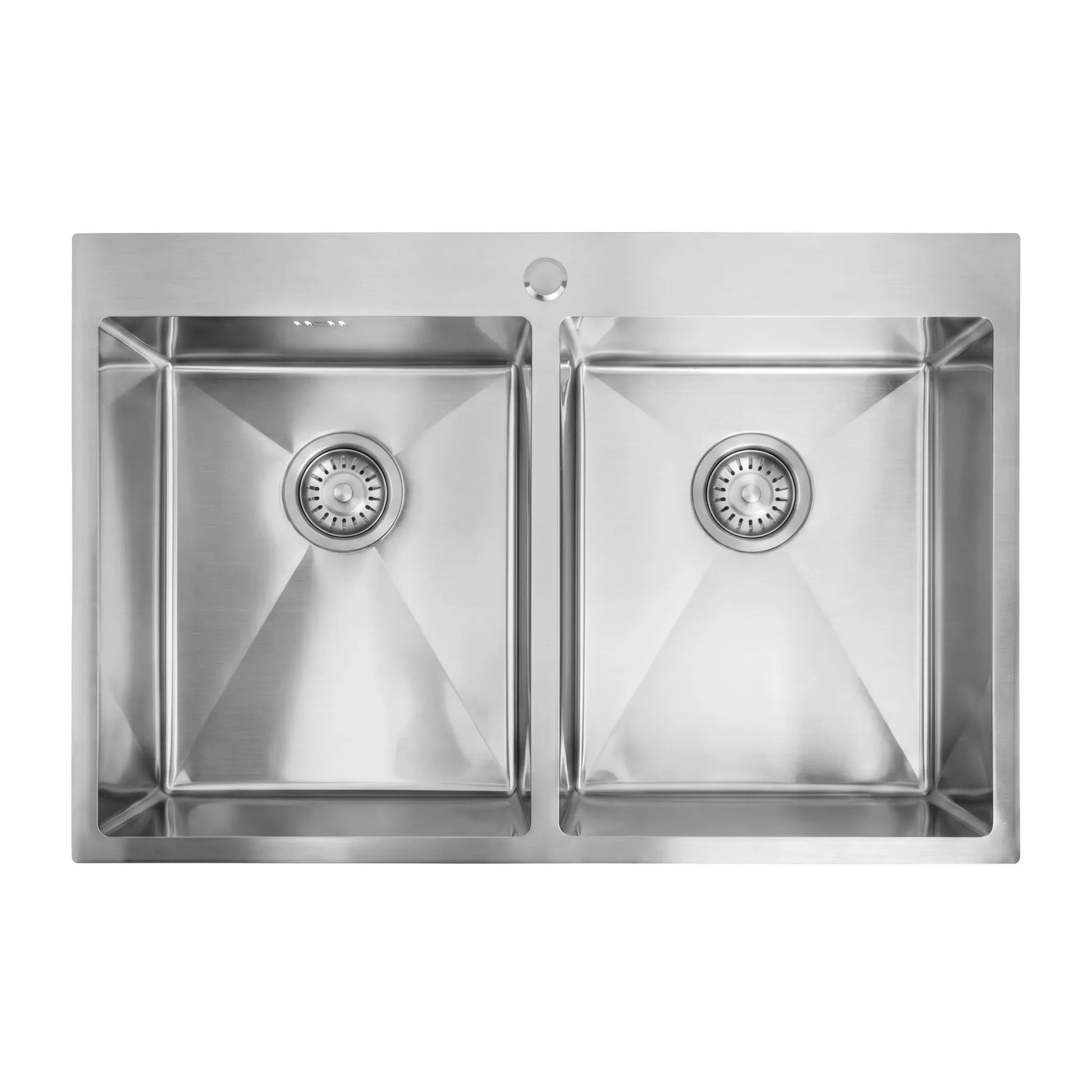 Chiuvetă inox REA Joel BRUSH STEEL fără robinet de bucătărie 1