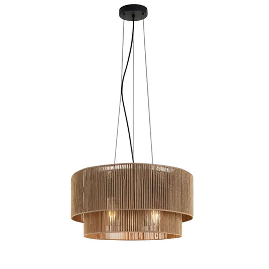 Lampă suspendată APP1837-1CP NATURE BLACK  1
