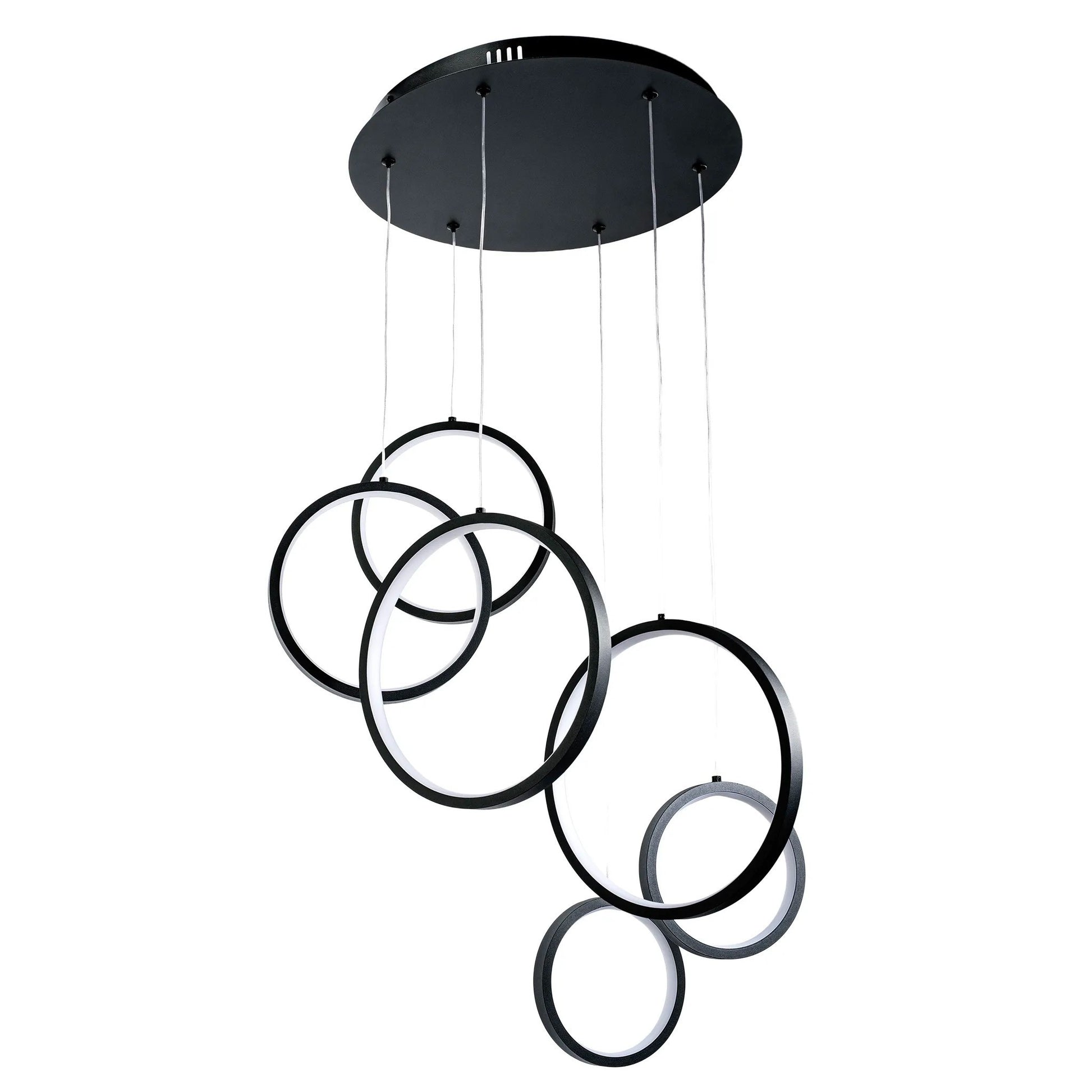 LAMPĂ DE TAVAN SUSPENDATĂ APP1921-CP BLACK  1