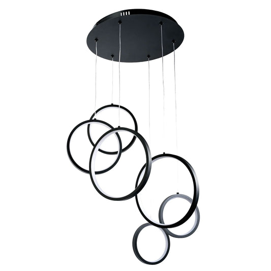 LAMPĂ DE TAVAN SUSPENDATĂ APP1921-CP BLACK  1