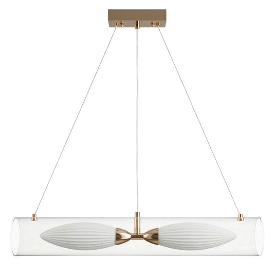 LAMPĂ SUSPENDATĂ DE TAVAN G152-2CP GOLD  1