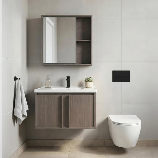 Set mobilier de baie cu lavoar Gama T25023 KJM 60CM  1