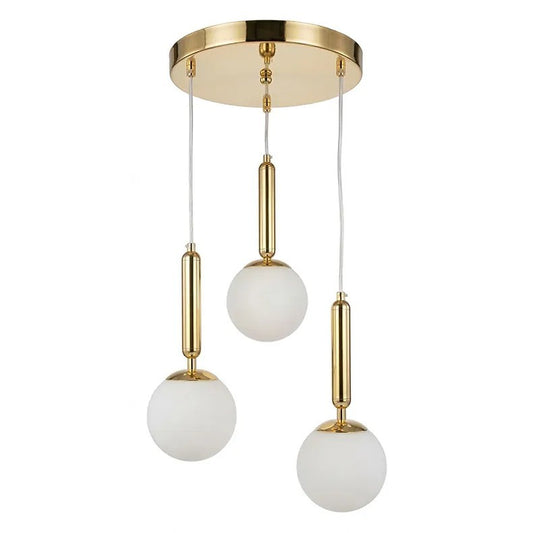 LAMPĂ DE TAVAN SUSPENDATĂ G179-3CP GOLD  1