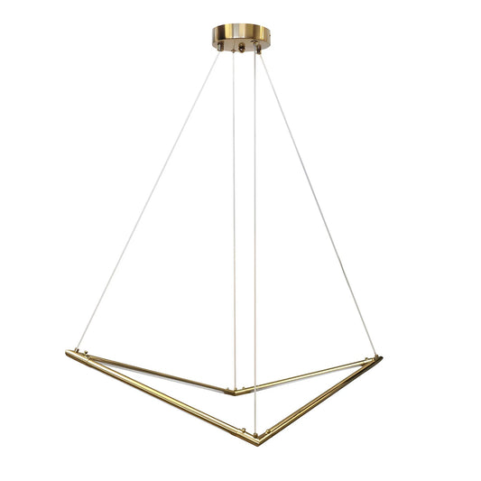 lampă suspendată LED APP1776-CP Brush Gold  1