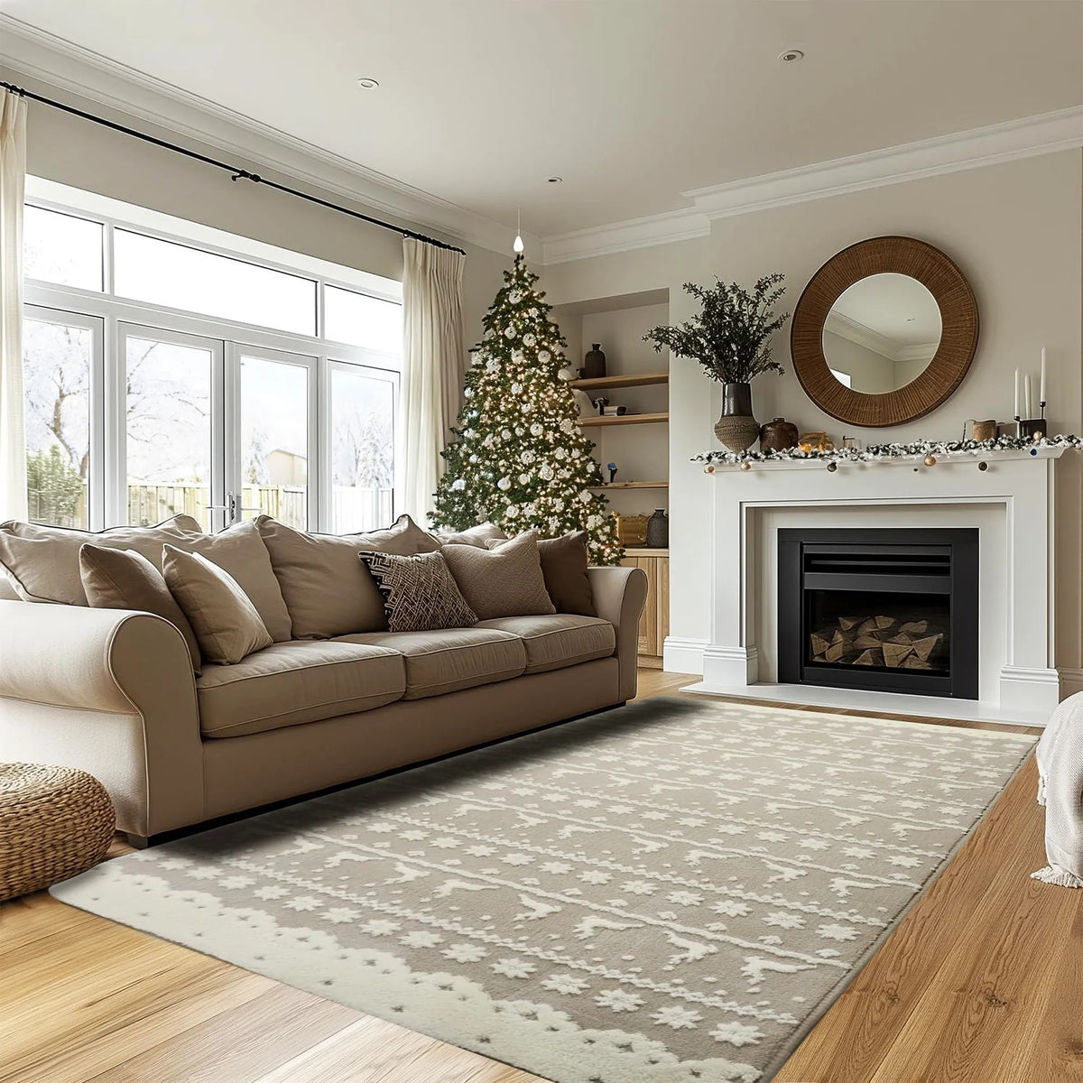 COVOR Din Plus Clover Bergen Beige 120 X 170 1