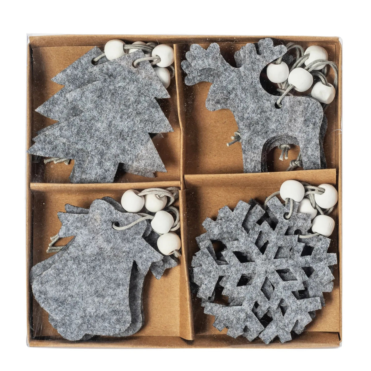 Set De 16 Decoratiuni Pentru Bradul De Crăciun 1