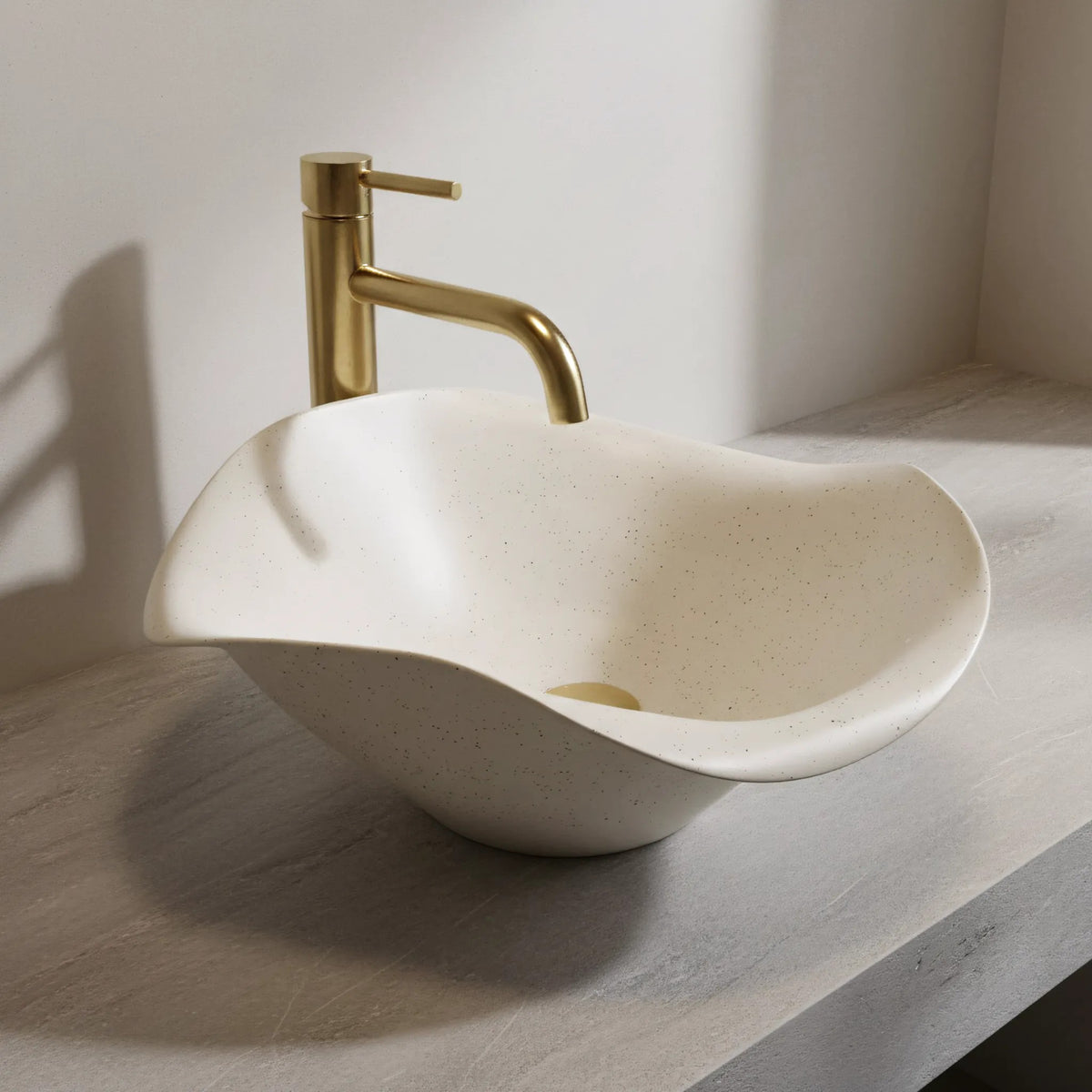 Lavoar Ceramic Pentru Blat REA HM-35B Handmade ART 1