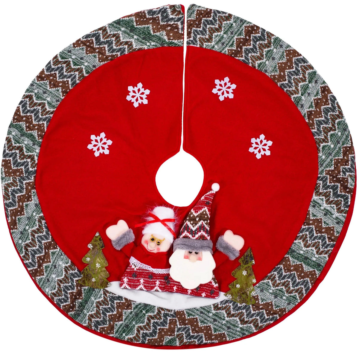 Covoraș Pentru Brad De Crăciun Red 80cm 1