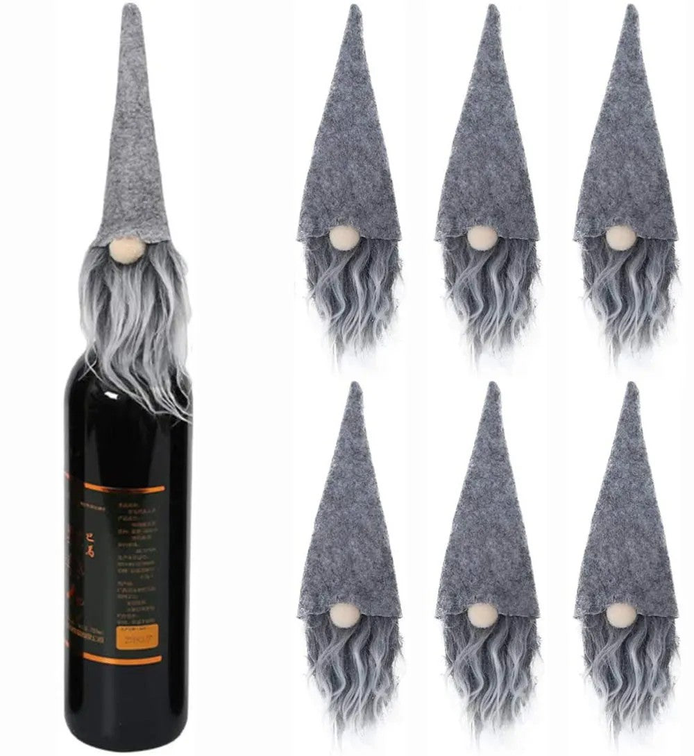 Husă De Crăciun Pentru Sticlă Santa KF323-6 1