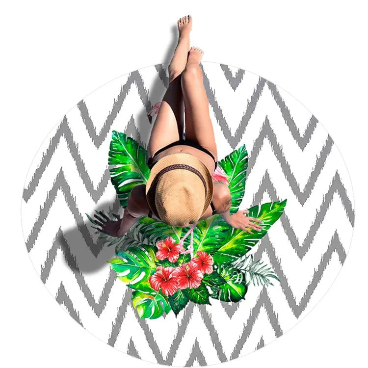 Prosop De Plaja Flaming 150 Cm 1