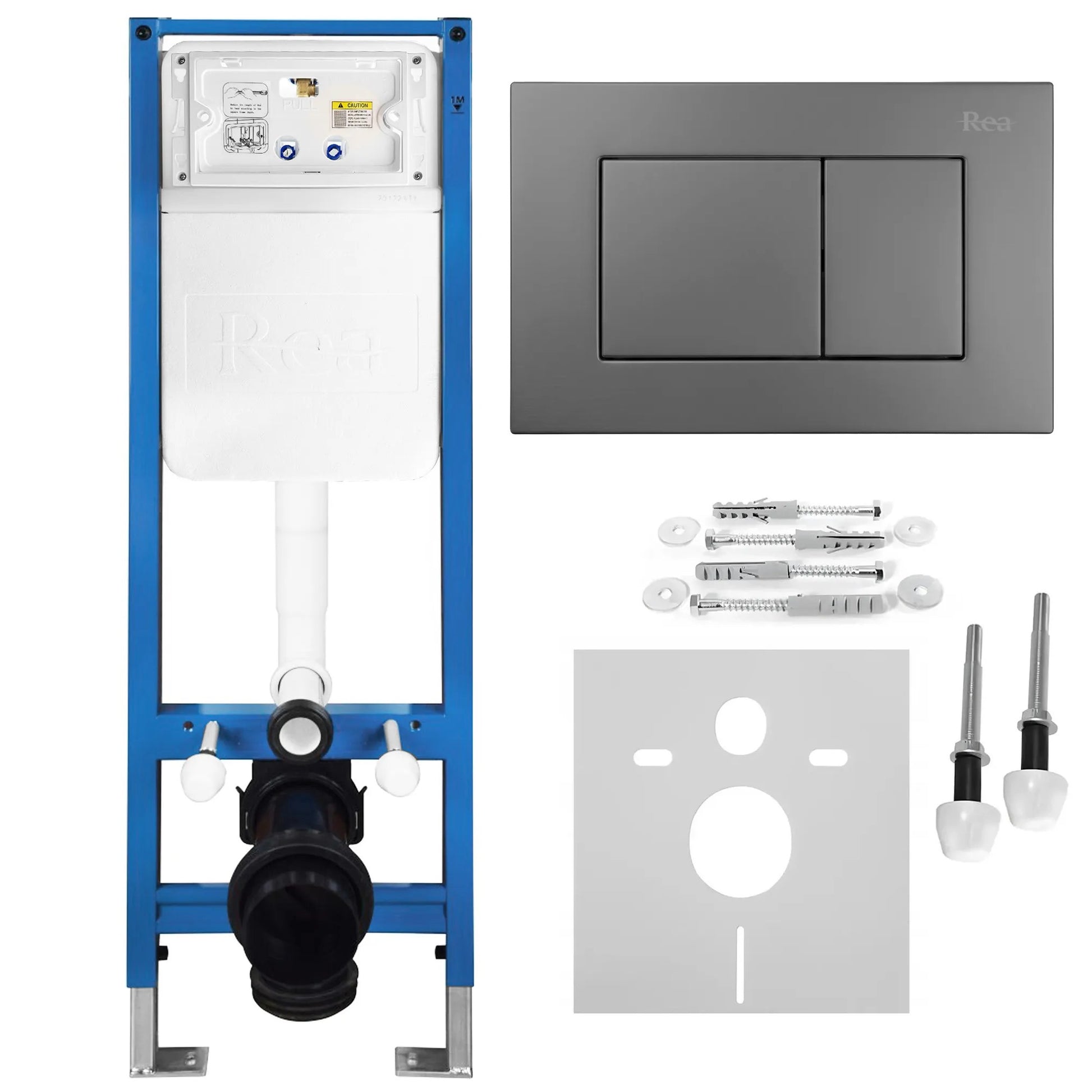 Set Cadru Îngropat Slim 024N Pentru WC Cu Buton J Titan 1