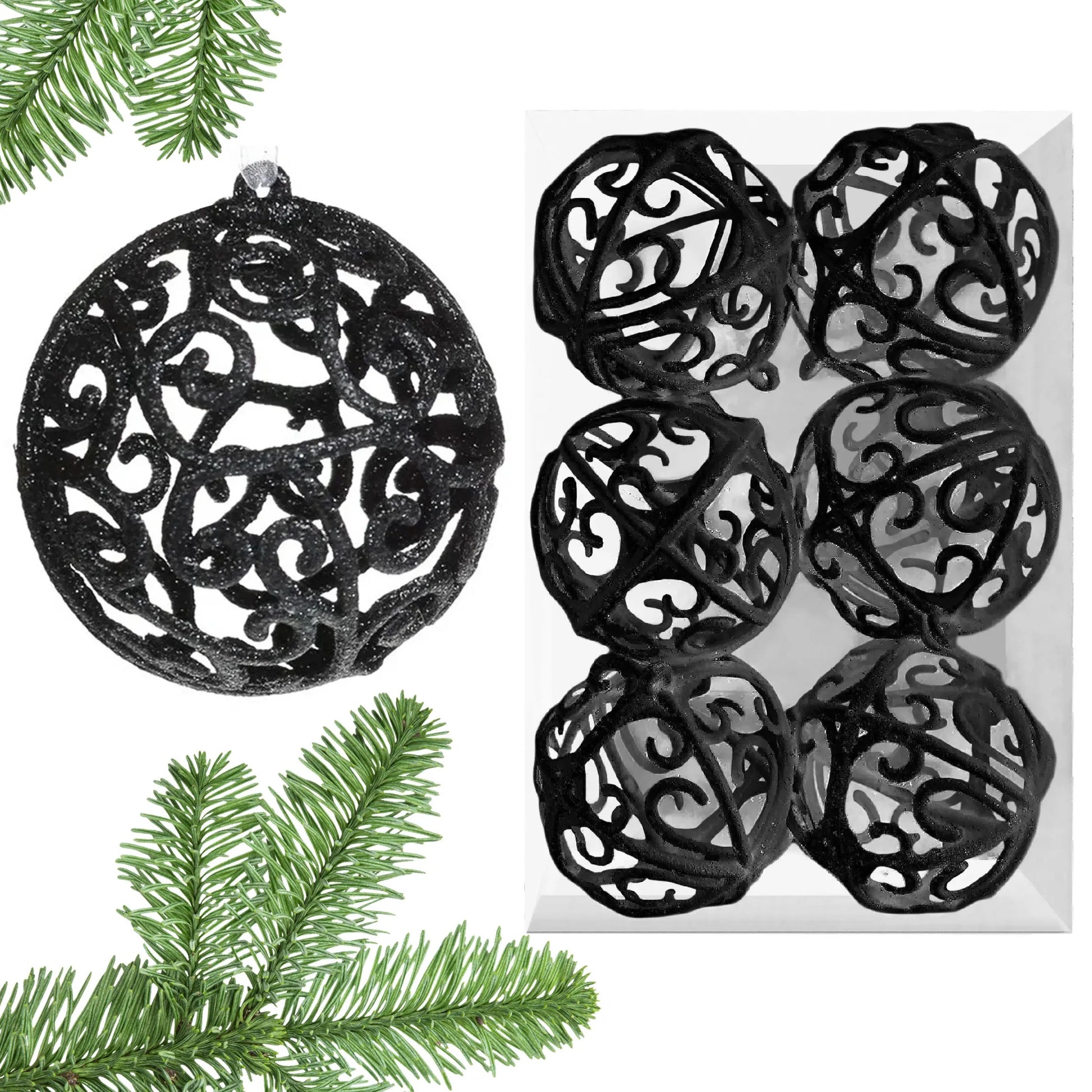 BRAD DE CRĂCIUN BAUBLES SET6 KL-21X25 1