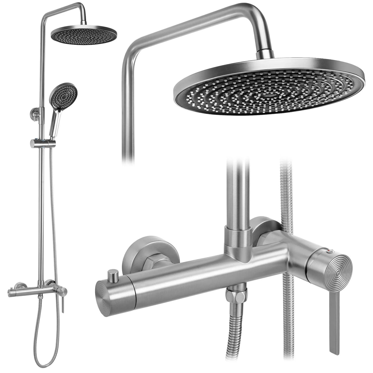 Set Dus Rea Foster Brush Nickel 1