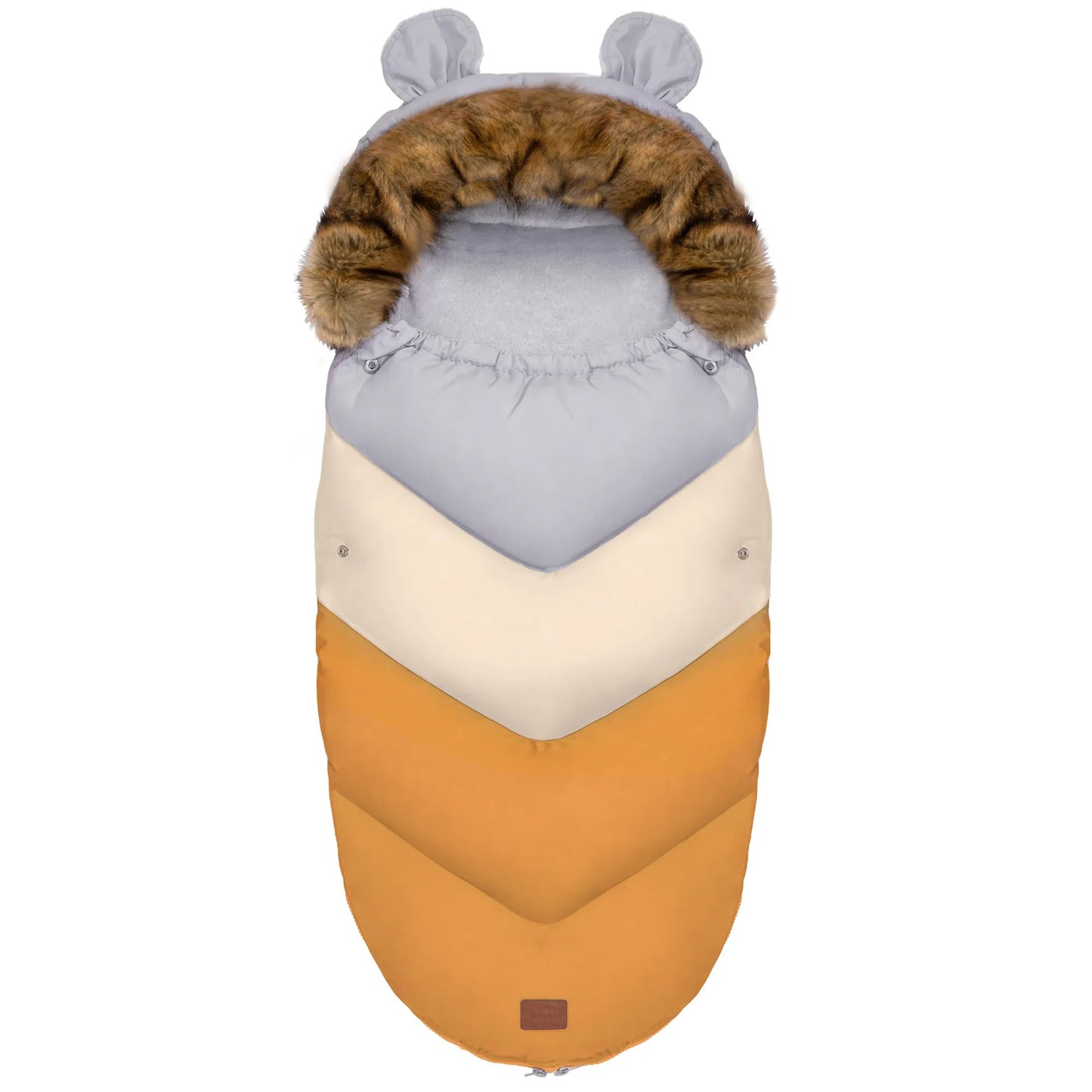 Sac De Dormit Pentru Copii Teddy PRO-V Pastel Orange 1
