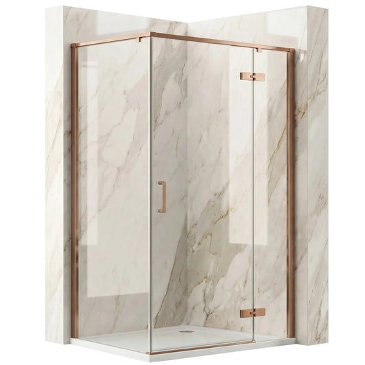 Cabina De Dus Rea Bruno 100x80 Brush Copper 1