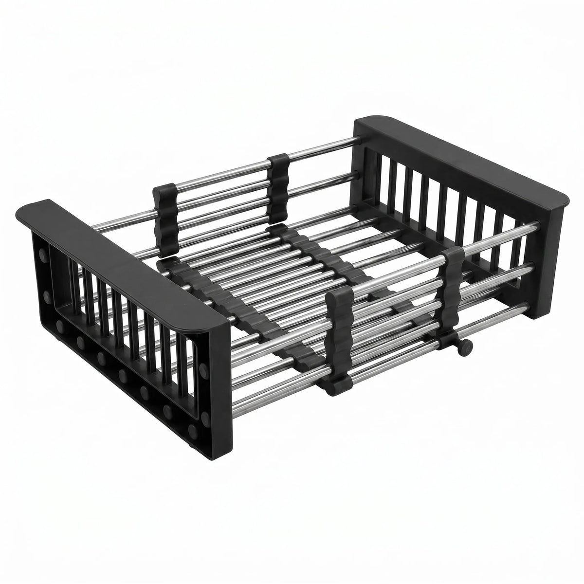 Suport Telescopic Pentru Scurgerea Vaselor Pe Chiuvetă REA P14487 Black 1