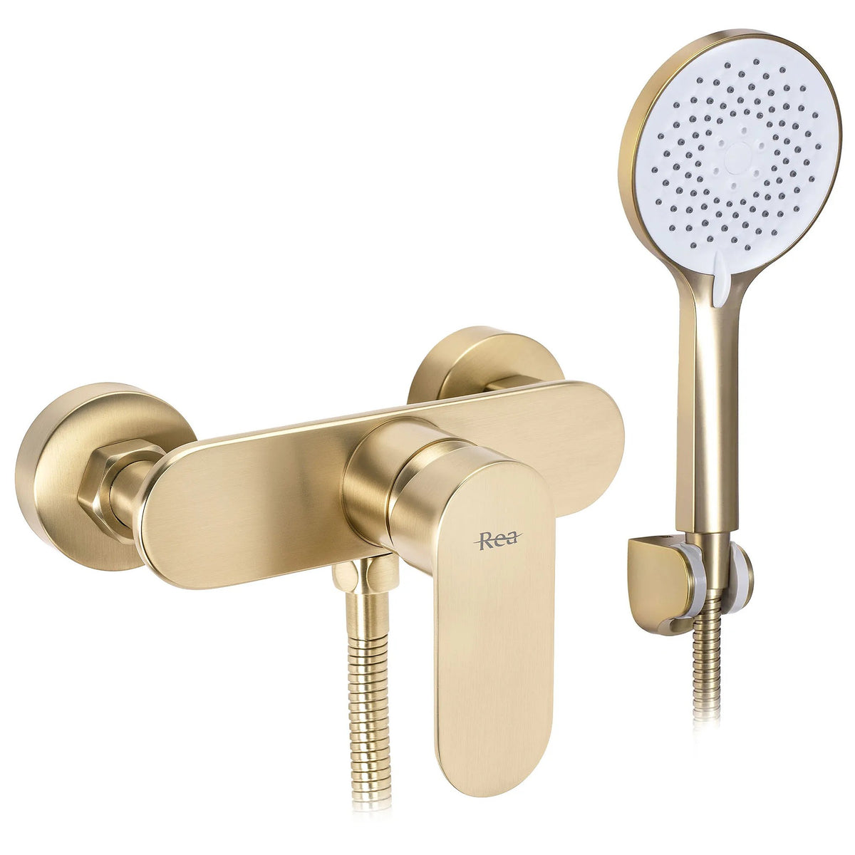 Baterie De Duș REA DROP Brush Gold 1