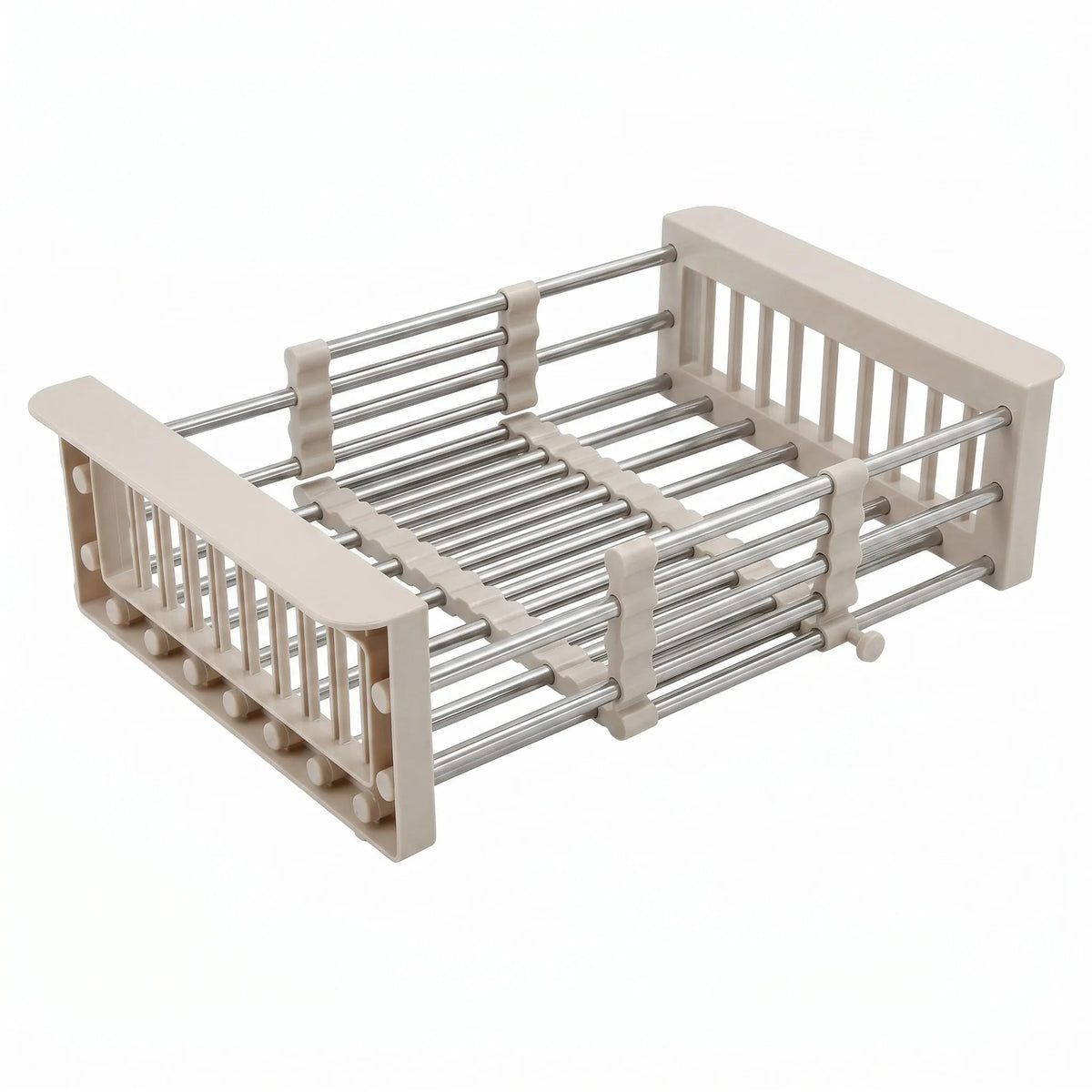 Suport Telescopic Pentru Scurgerea Vaselor Pe Chiuvetă REA P14487B Beige 1