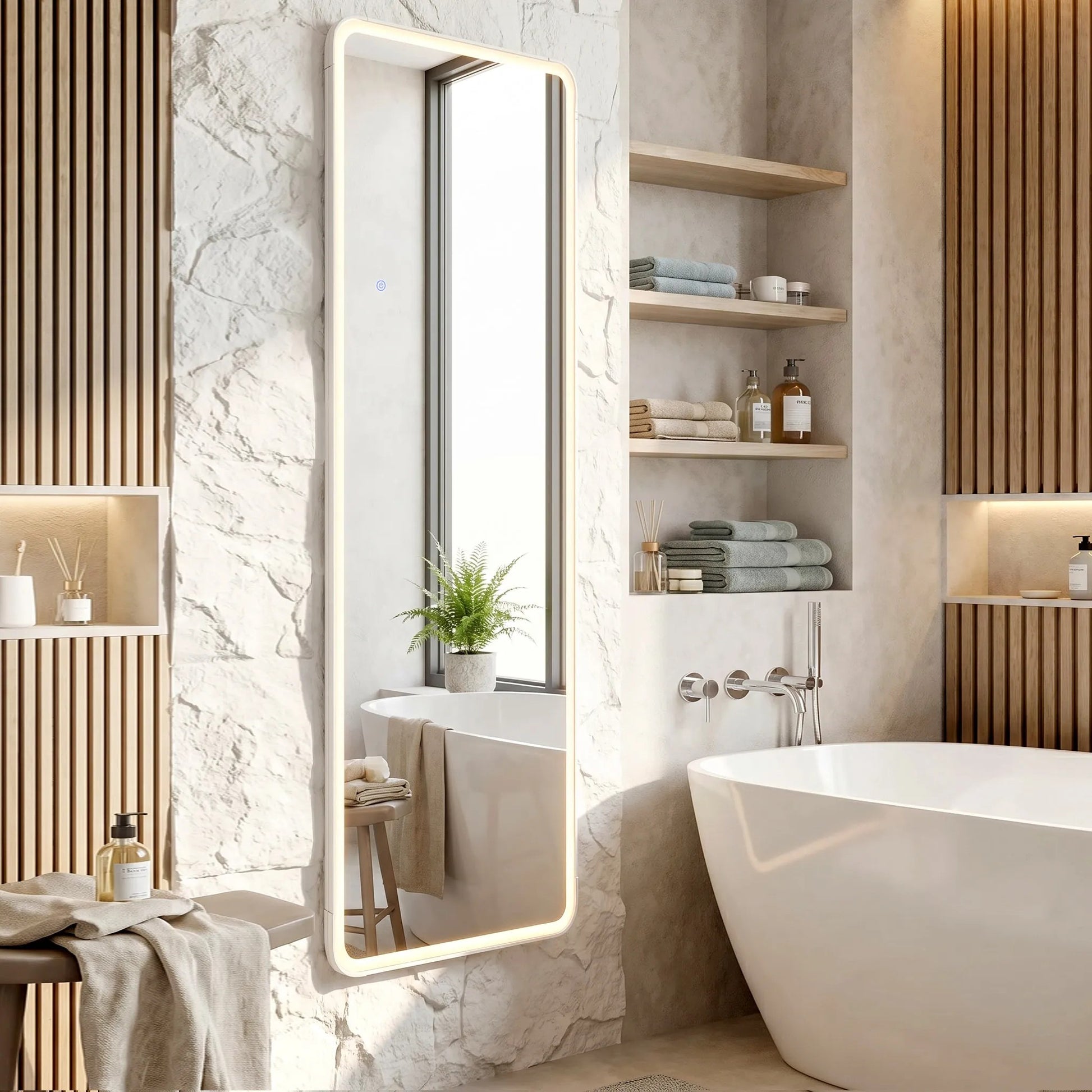 Oglindă LED Classico 50x160cm White 1