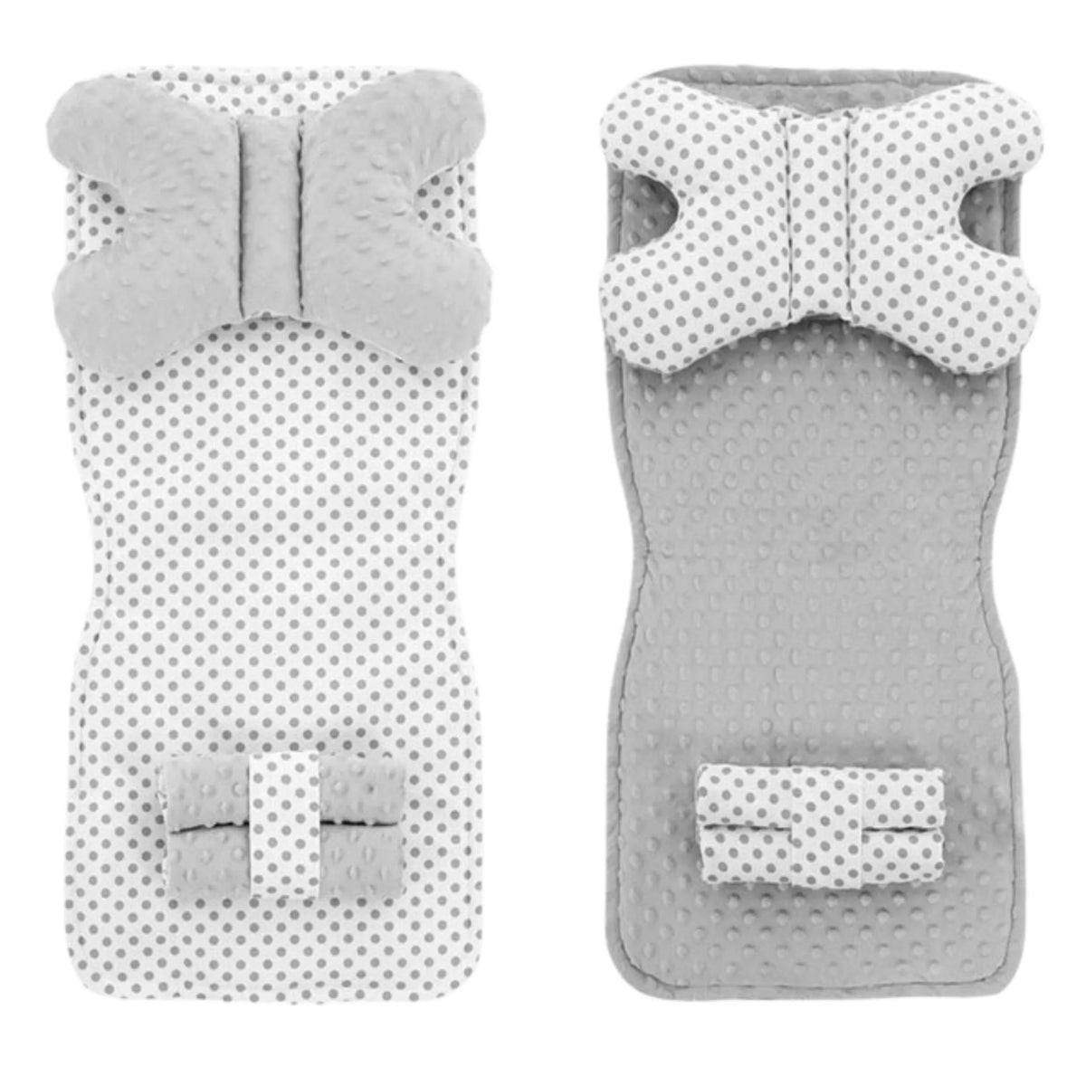 Set Pentru Carucior Cu Doua Fete 4in1 Alb/Gri 1