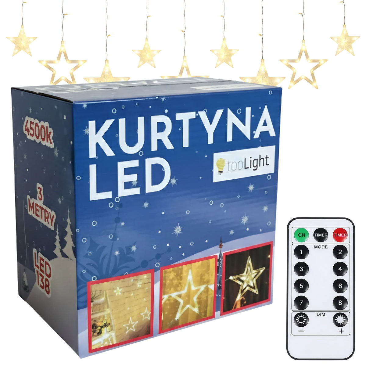 LED CD001-138 + Remote Control 1
