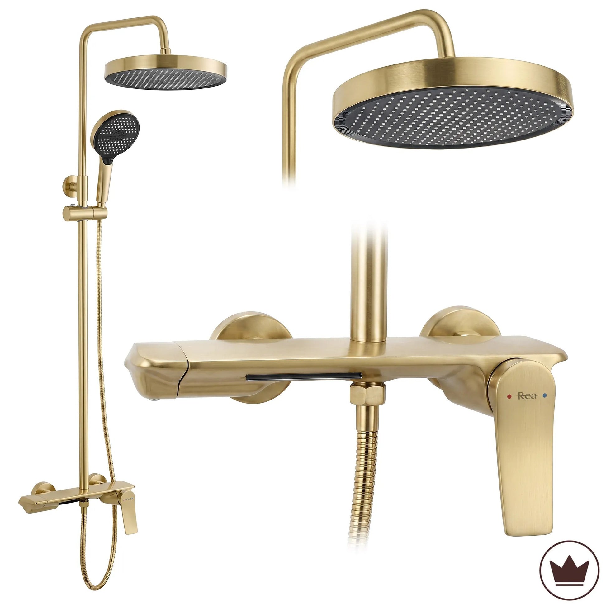 Set Dus Rea Vision Brush Gold 1