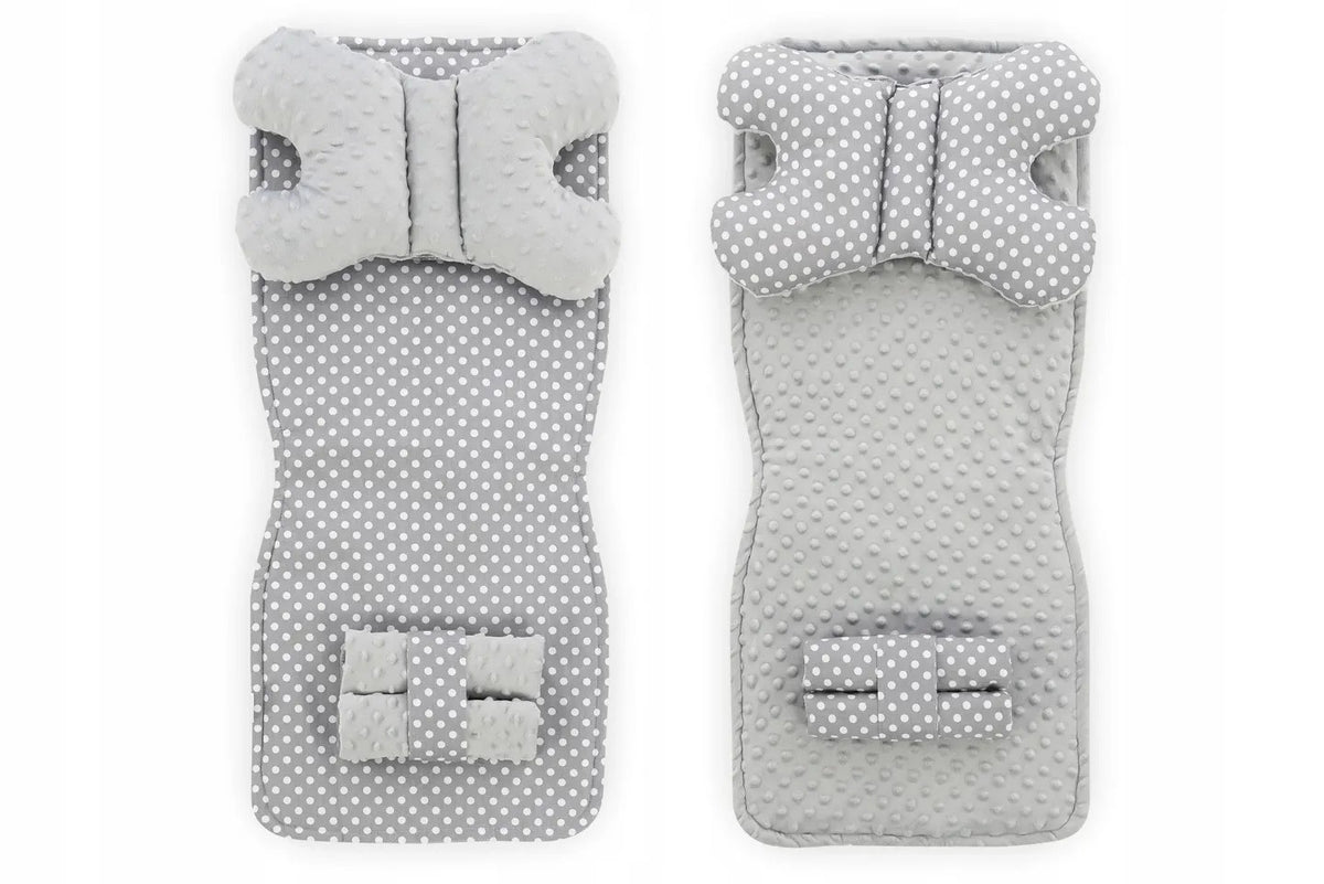 Set Pentru Carucior Cu Doua Fete 4in1 Grey/Alb 1