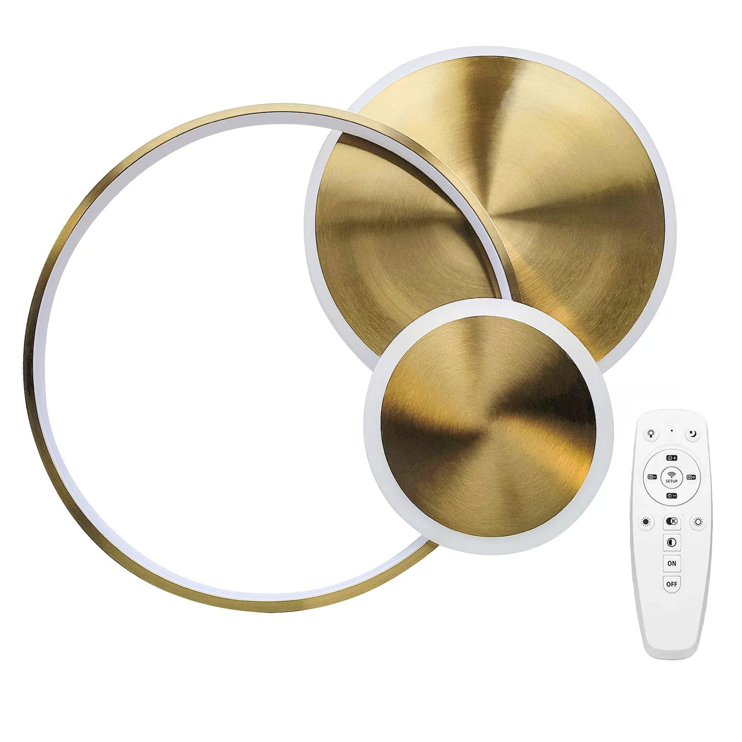 Lampă de tavan APP1711-C Brush Gold LED  1