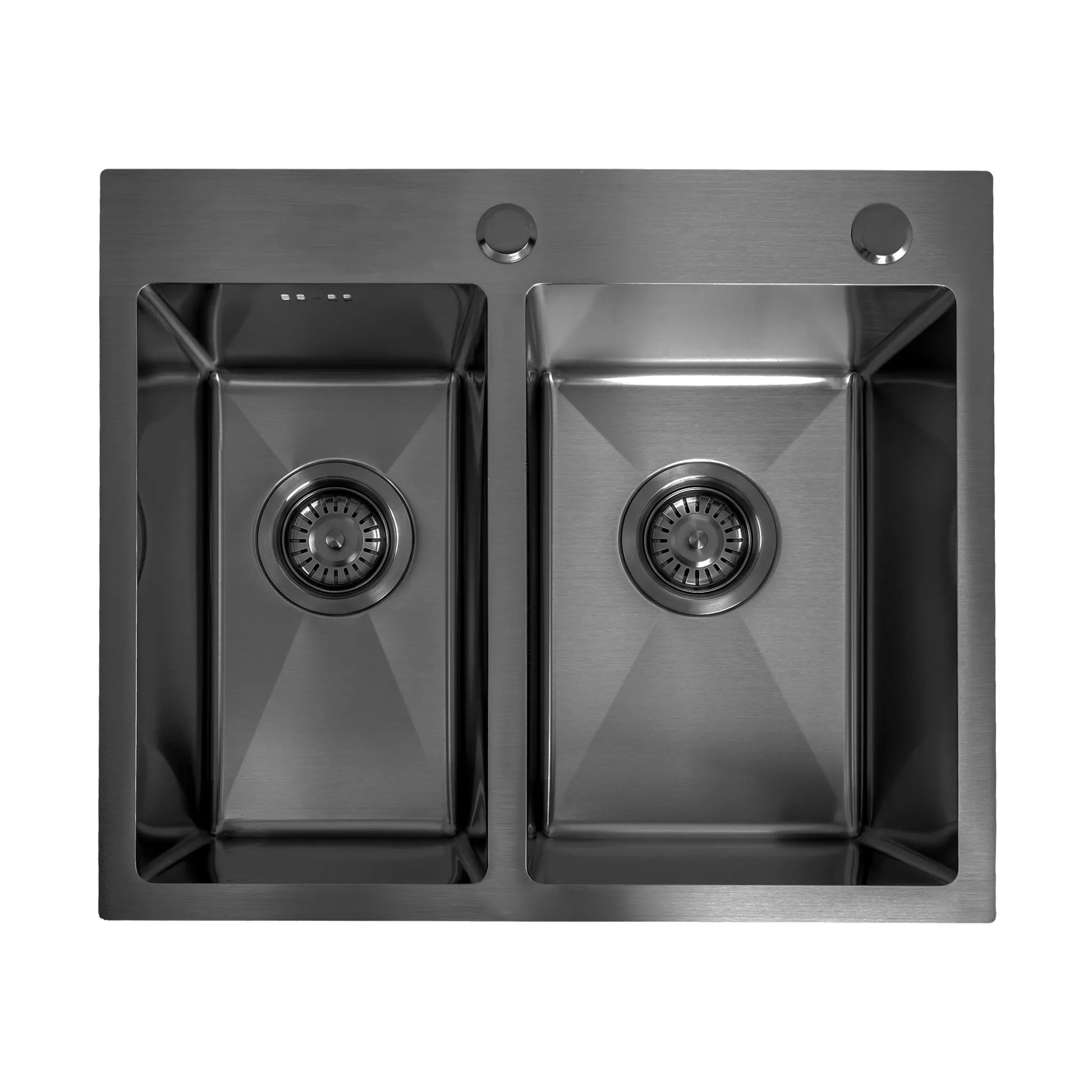 Chiuvetă inox Toby Black fără robinet de bucătărie 1